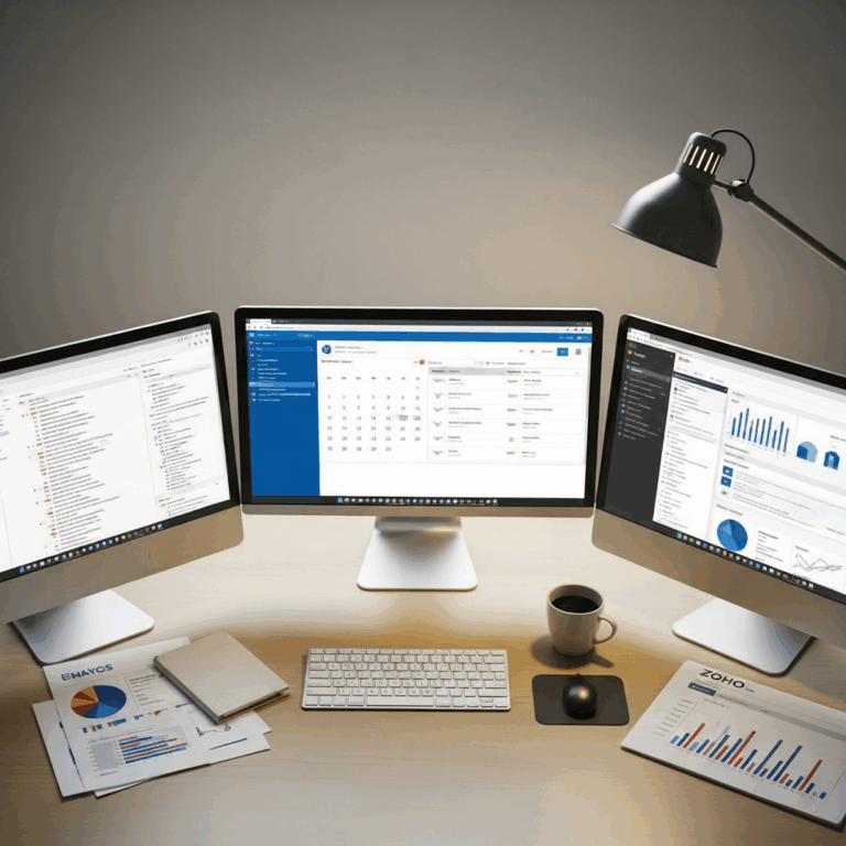 Small Business Email Gmail vs Outlook vs Zoho in 2026