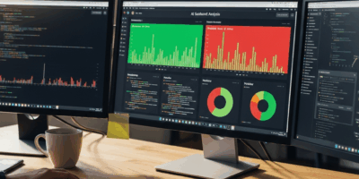 AI sentiment analysis dashboard comparing positive negative neutral results