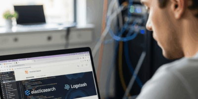beginner-friendly ELK stack setup with Elasticsearch Logstash Kibana logos