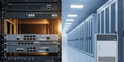 split comparison of private cloud on-premises rack vs public cloud data center